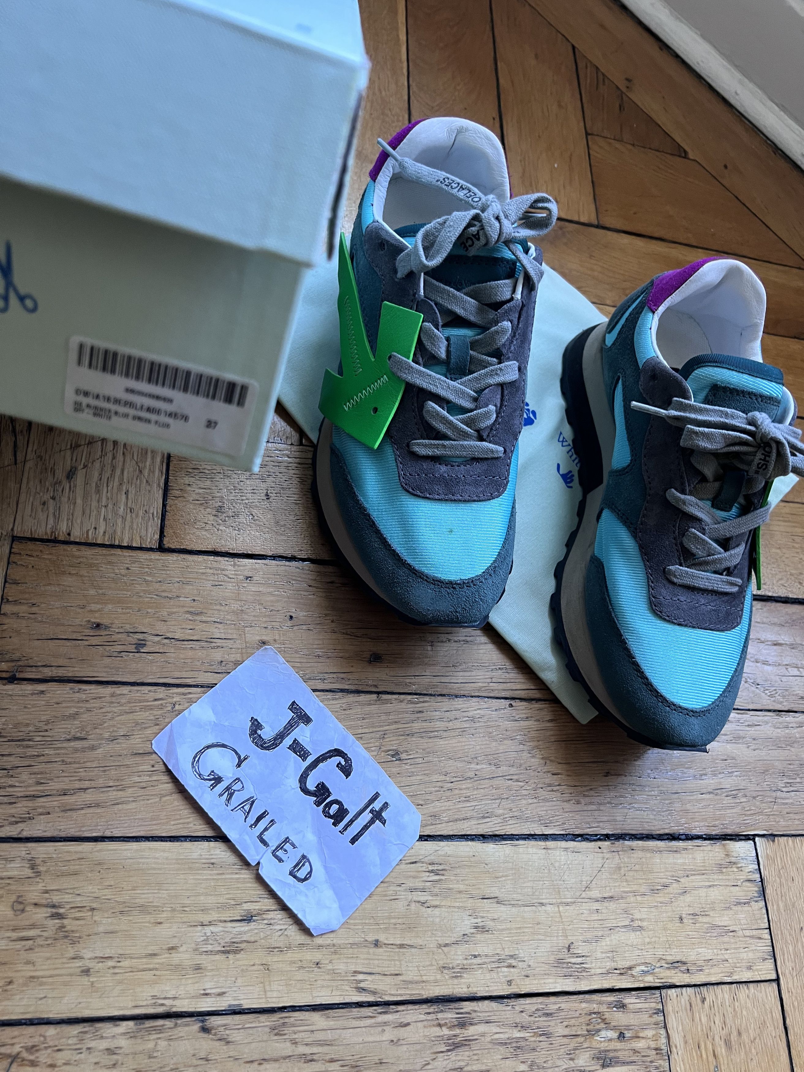 Off-White Off-White low runner / Virgil Era, Made in Italy | Sz37 Size US 7 / IT 37 - 2 Thumbnail