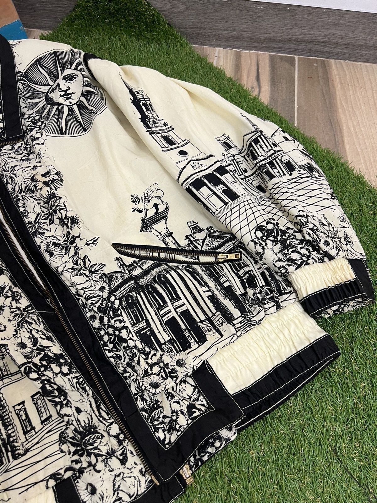 Vintage Printed Y2k Jpg Style Jacket 90s Japanese Brand