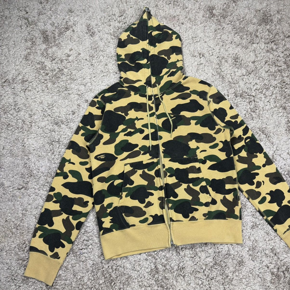 Bape Vintage Bape 1st Camo Fullzipper Hoodie Size US S / EU 44-46 / 1 - 3 Thumbnail