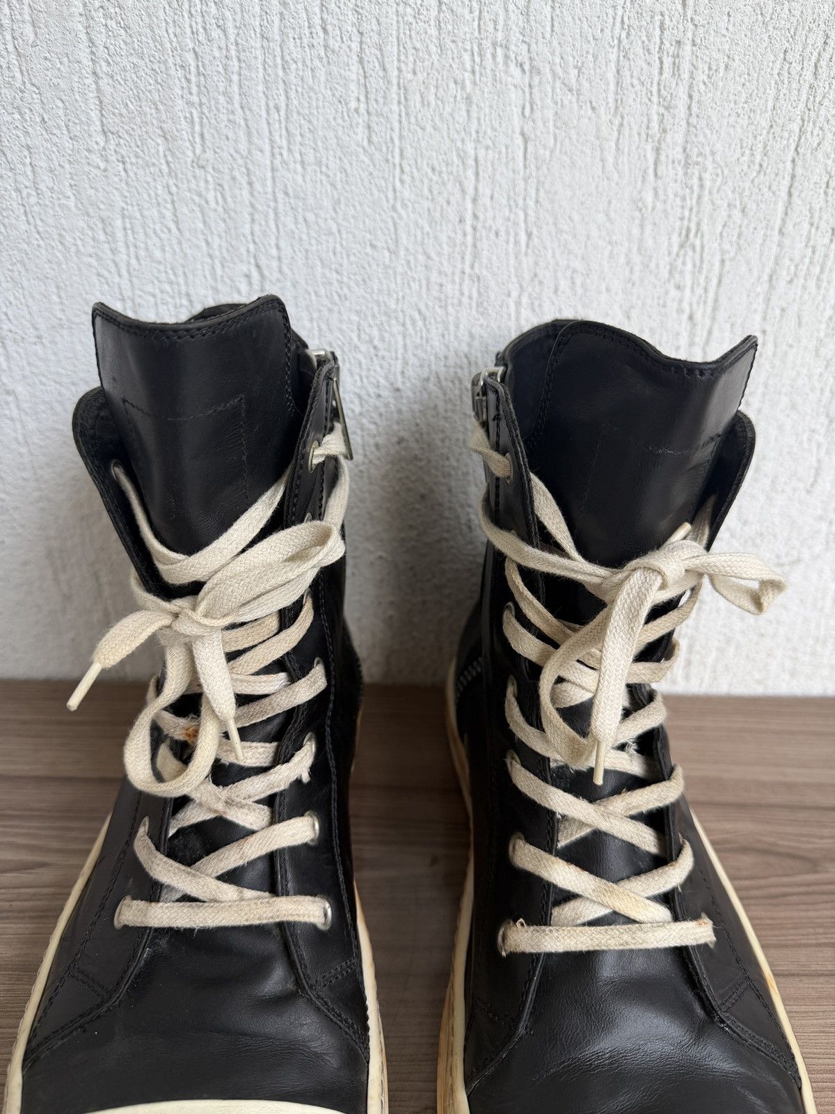Rick Owens 🔥Rare w16 mainline ramones Size US 10.5 / EU 43-44 - 8 Thumbnail
