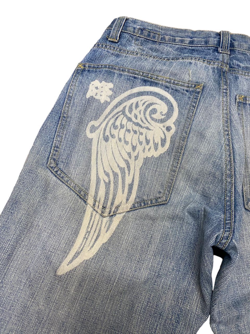 If Six Was Nine 💥BEST OFFER💥NAMITATSU WORK JAPAN DESIGN DENIM Size US 32 / EU 48 - 10 Thumbnail