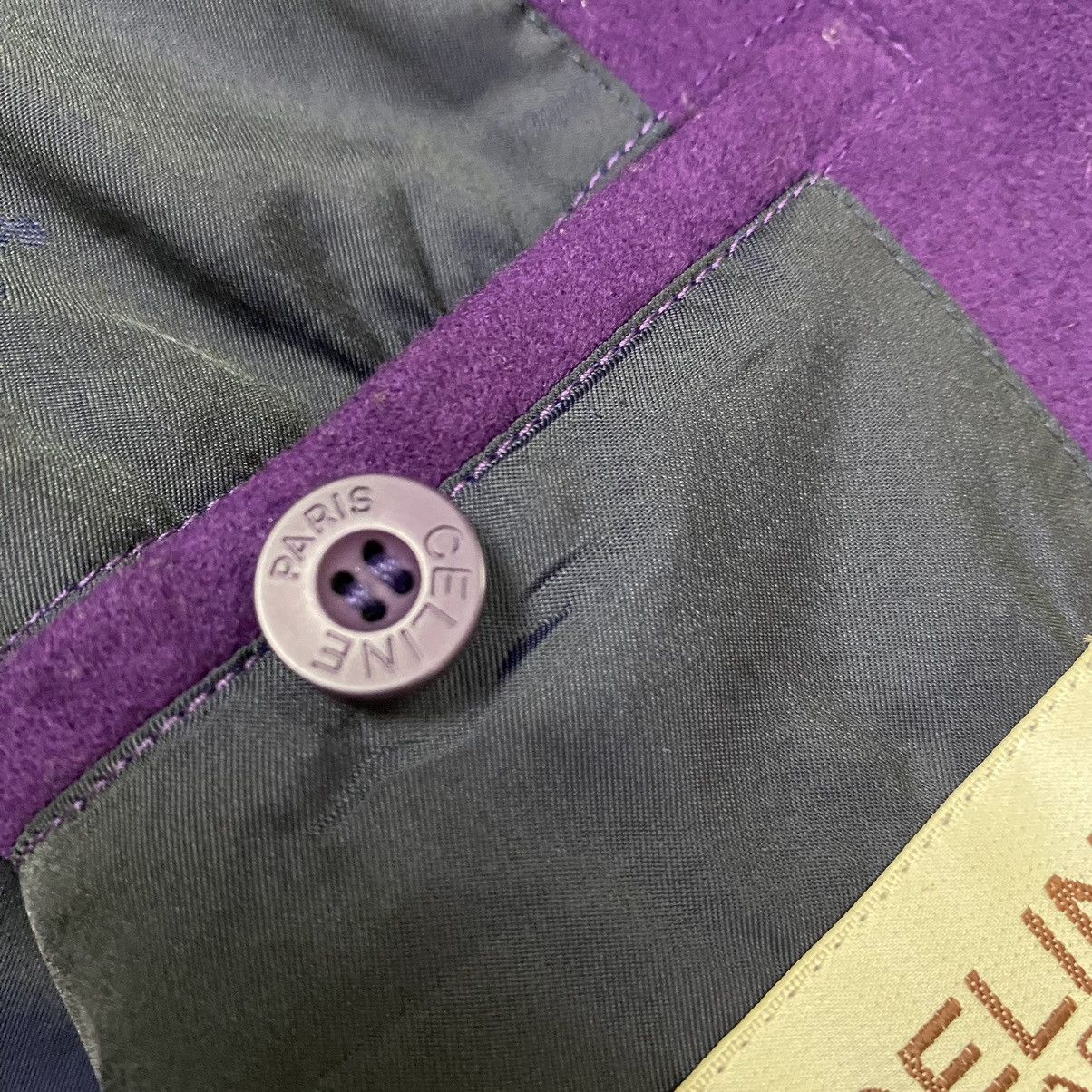 Celine Vintage Celine Paris Wool Button Luxury Jacket 1980s Size US M / EU 48-50 / 2 - 16 Thumbnail