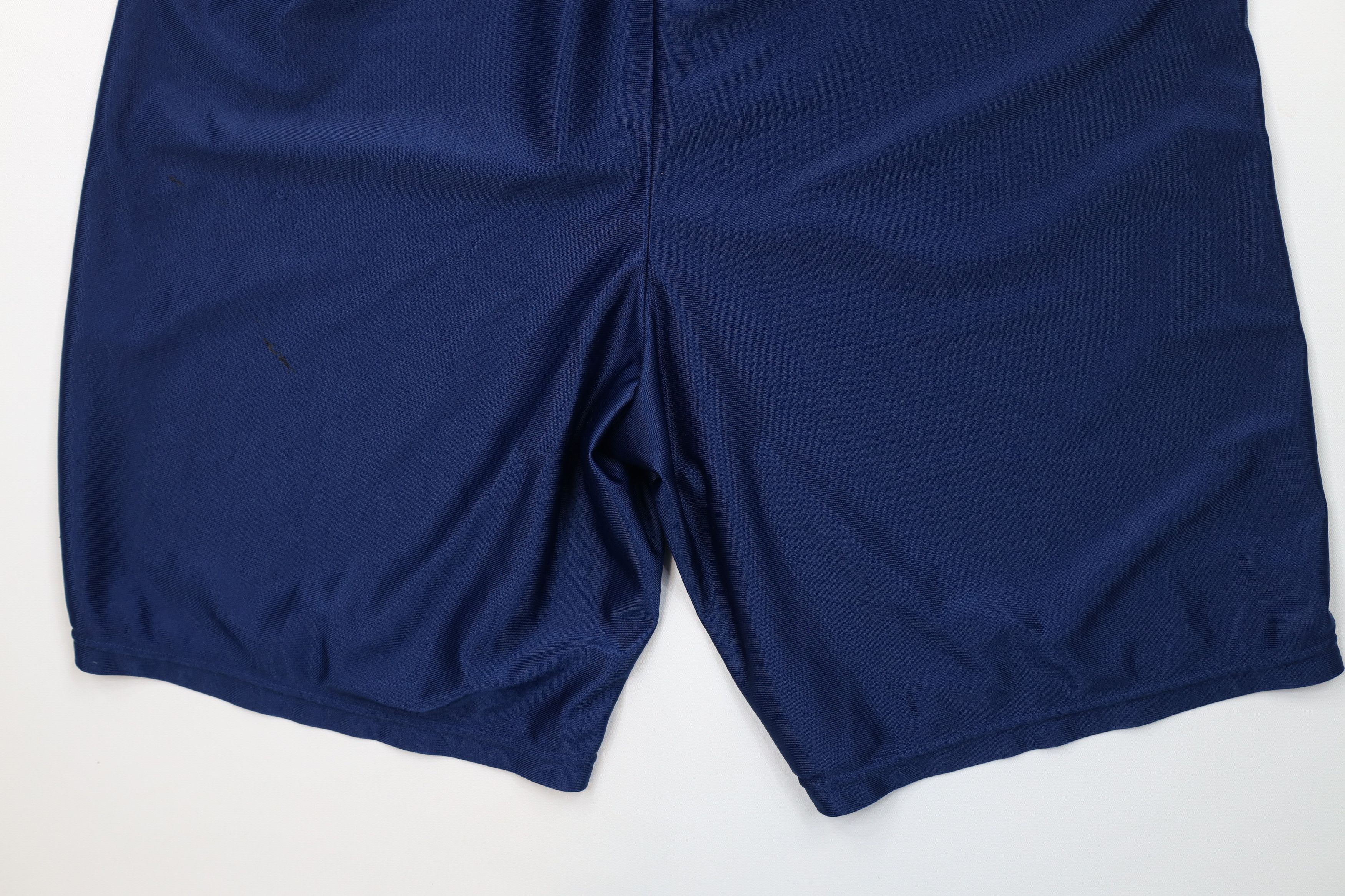 Nike Vintage 90s Nike Travis Scott Mini Swoosh Shorts Blue USA Size US 34 / EU 50 - 13 Thumbnail