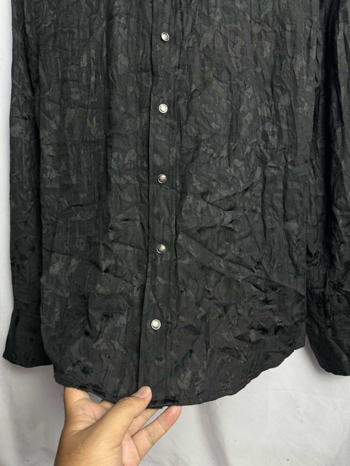 If Six Was Nine × Japanese Brand × Le Grande Bleu (L.G.B.) Japanese XFRM Waxed Shirt lgb style Size US M / EU 48-50 / 2 - 7 Thumbnail