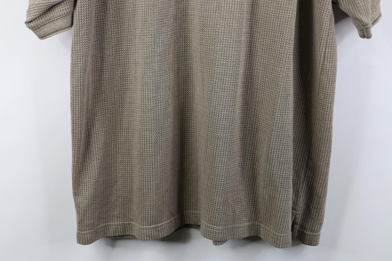 Vintage Vintage 90s Streetwear Houndstooth Knit Golf Polo Shirt Size US L / EU 52-54 / 3 - 12 Thumbnail