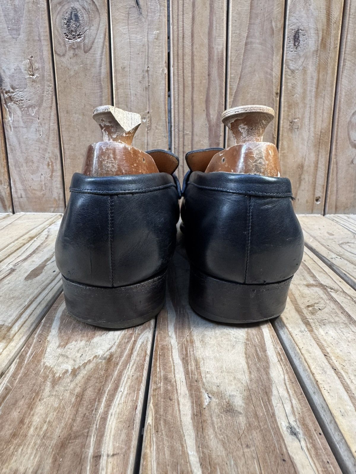 J.M. Weston J.M Weston Men’s Penny black Leather Loafers Sz Uk 8 E US 9 Size US 9 / EU 42 - 12 Thumbnail