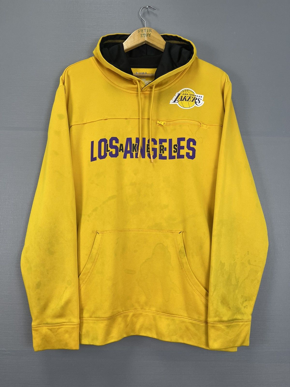 NBA NBA LA Larkers Hoodie Size US XL / EU 56 / 4 - 9 Thumbnail