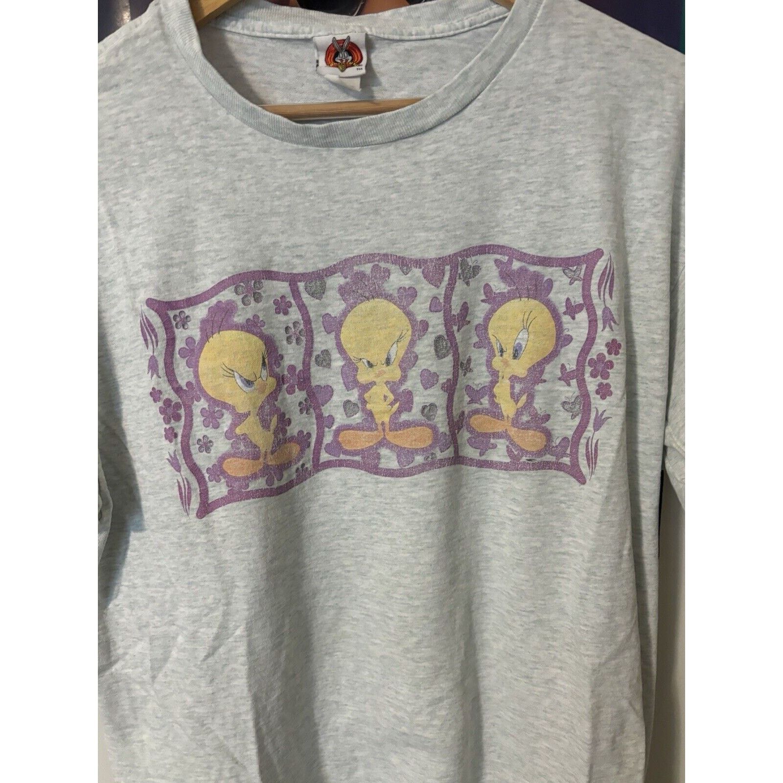 Other Vintage tweety bird grey looney tunes shirt cartoon Size US L / EU 52-54 / 3 - 4 Thumbnail