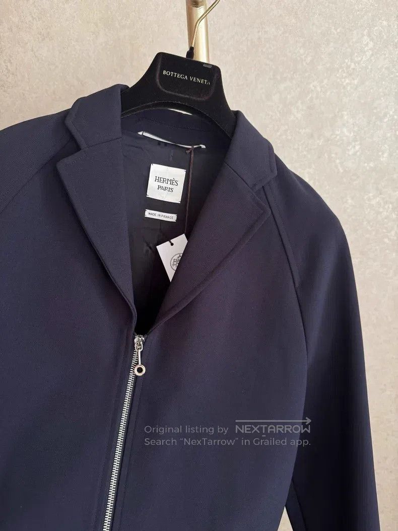 Hermes Hermes Women's Fall/Winter Jacket Trench Coat Size XS / US 0-2 / IT 36-38 - 2 Thumbnail