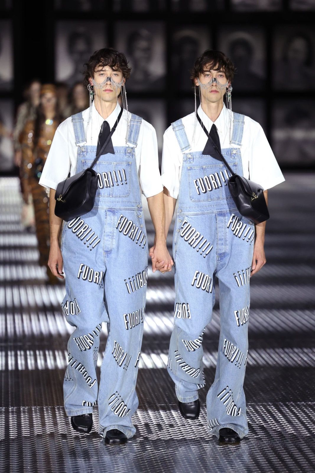 Gucci Gucci Fuori!!! Denim overalls. Size US 32 / EU 48 - 1 Thumbnail