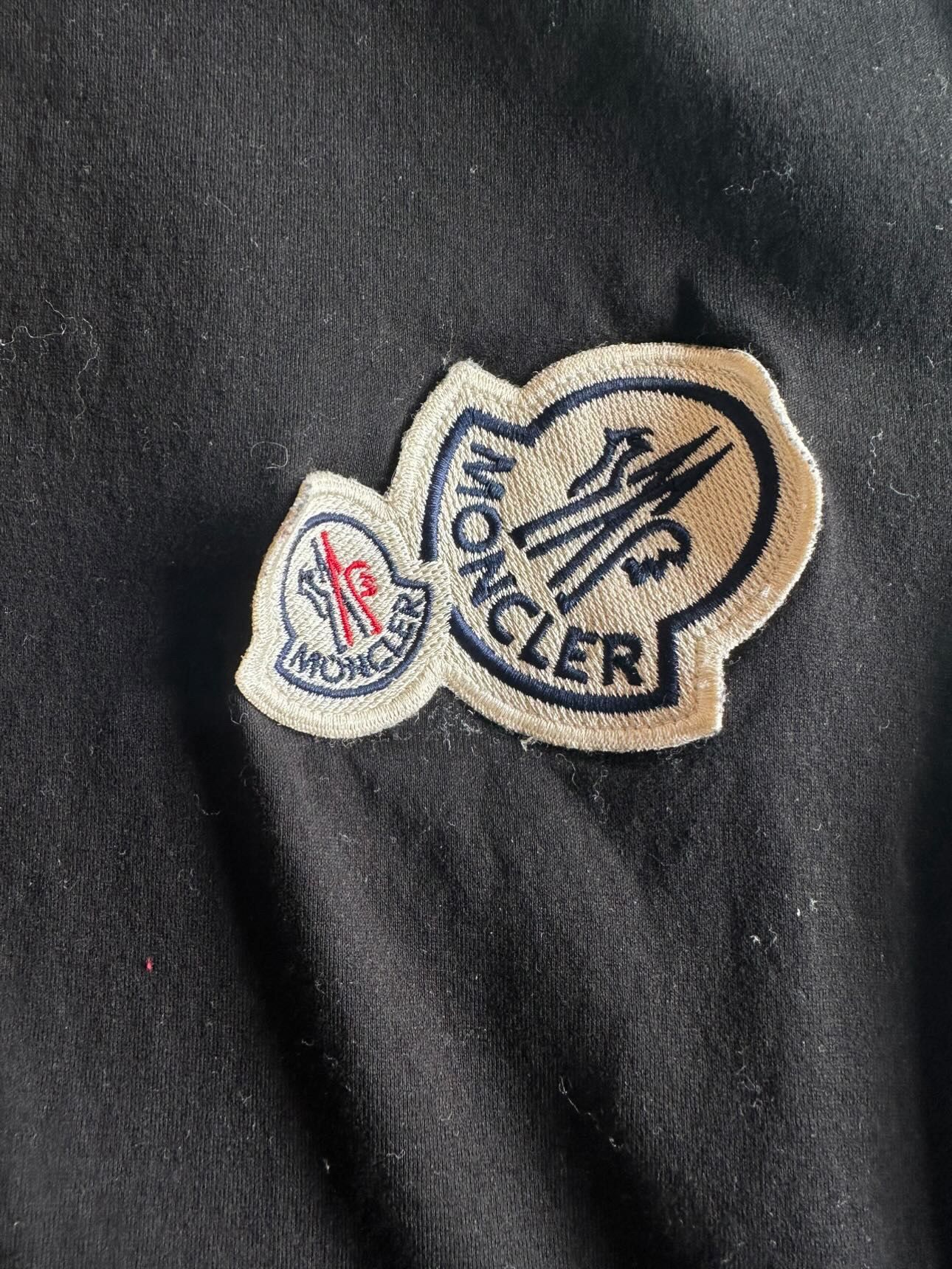 Moncler Moncler motif logo t shirt black Size US S / EU 44-46 / 1 - 2 Thumbnail