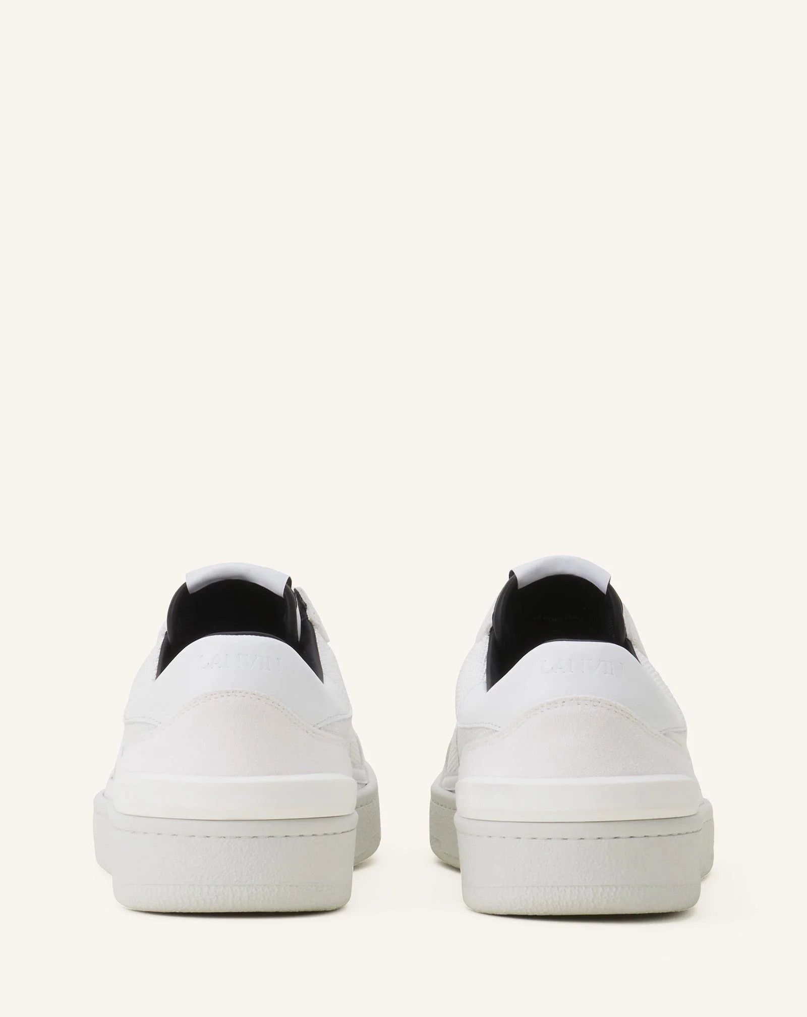 Lanvin os11x0526 Clay Mesh Sneakers in Blanc Size US 8 / EU 41 - 3 Thumbnail