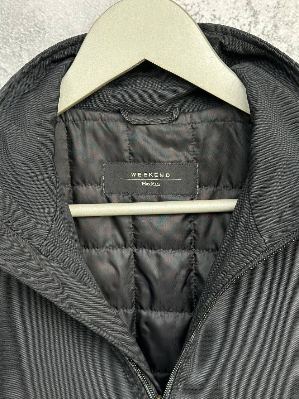 Weekend Max Mara Weekend Max Mara Nylon Jacket Zip Up Black Quilted Lining Size S / US 4 / IT 40 - 10 Thumbnail