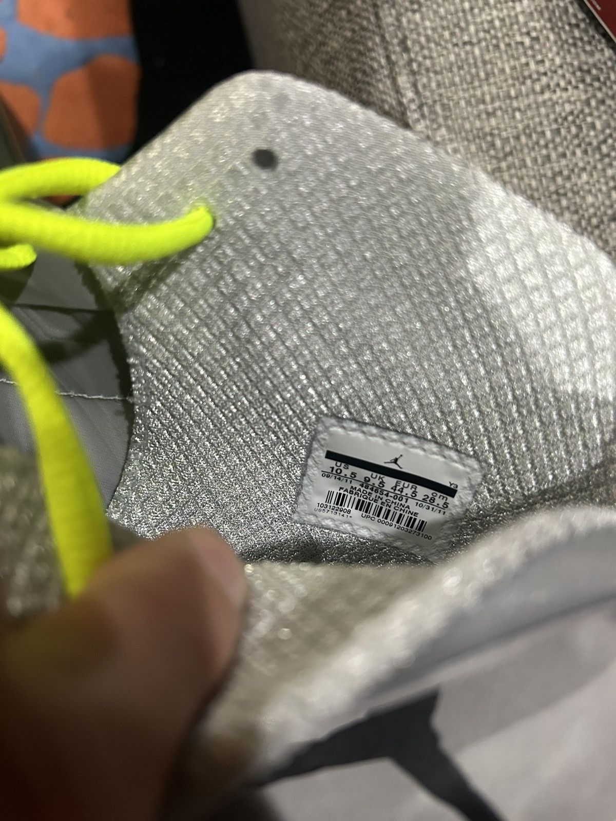 Jordan Brand × Nike × Vintage Jordan 2012 Wolf Grey Size US 10.5 / EU 43-44 - 15 Thumbnail
