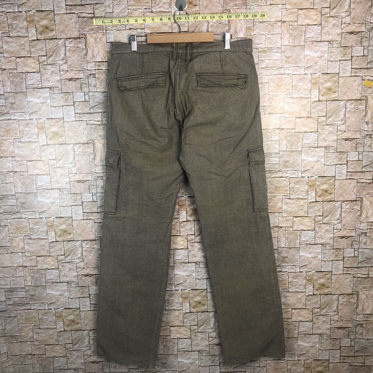 Global Work Global Work Brown utility Cargo Multipocket Pants #A361 Size US 32 / EU 48 - 16 Thumbnail
