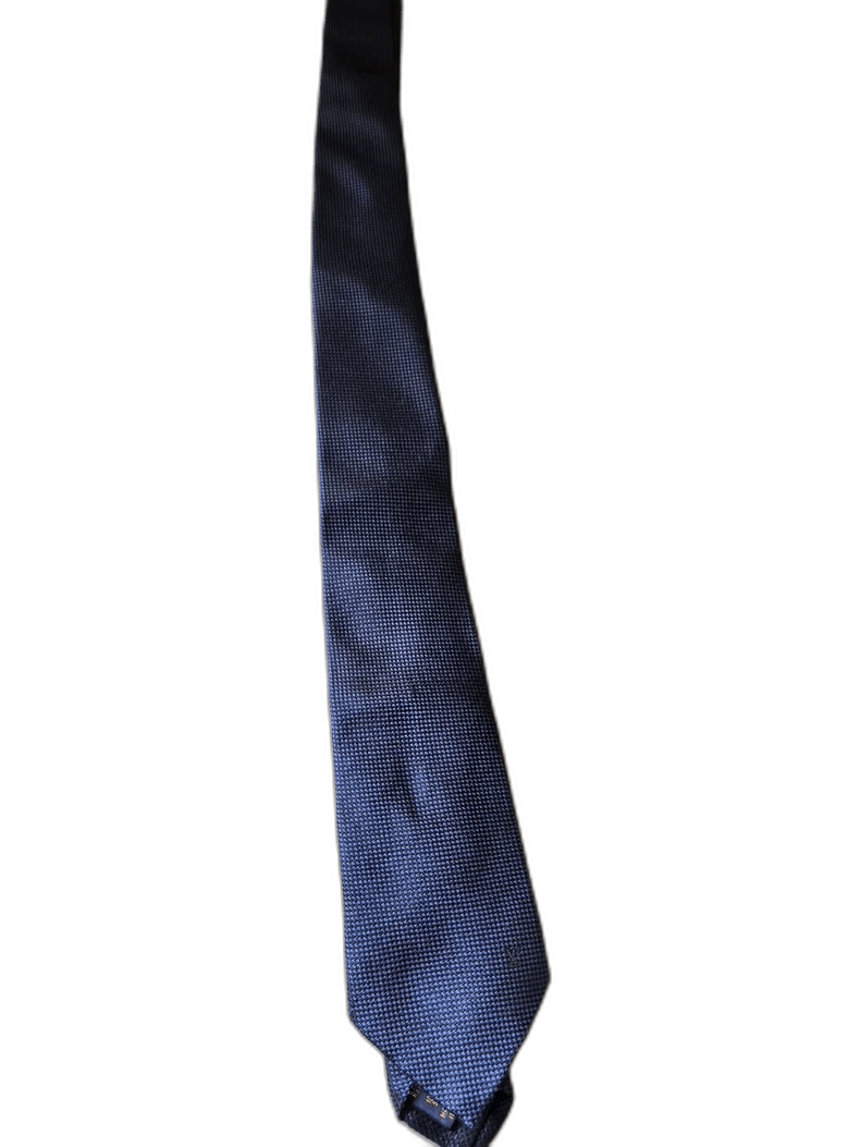 Louis Vuitton stylish blue patterned men's tie Size ONE SIZE - 1 Thumbnail