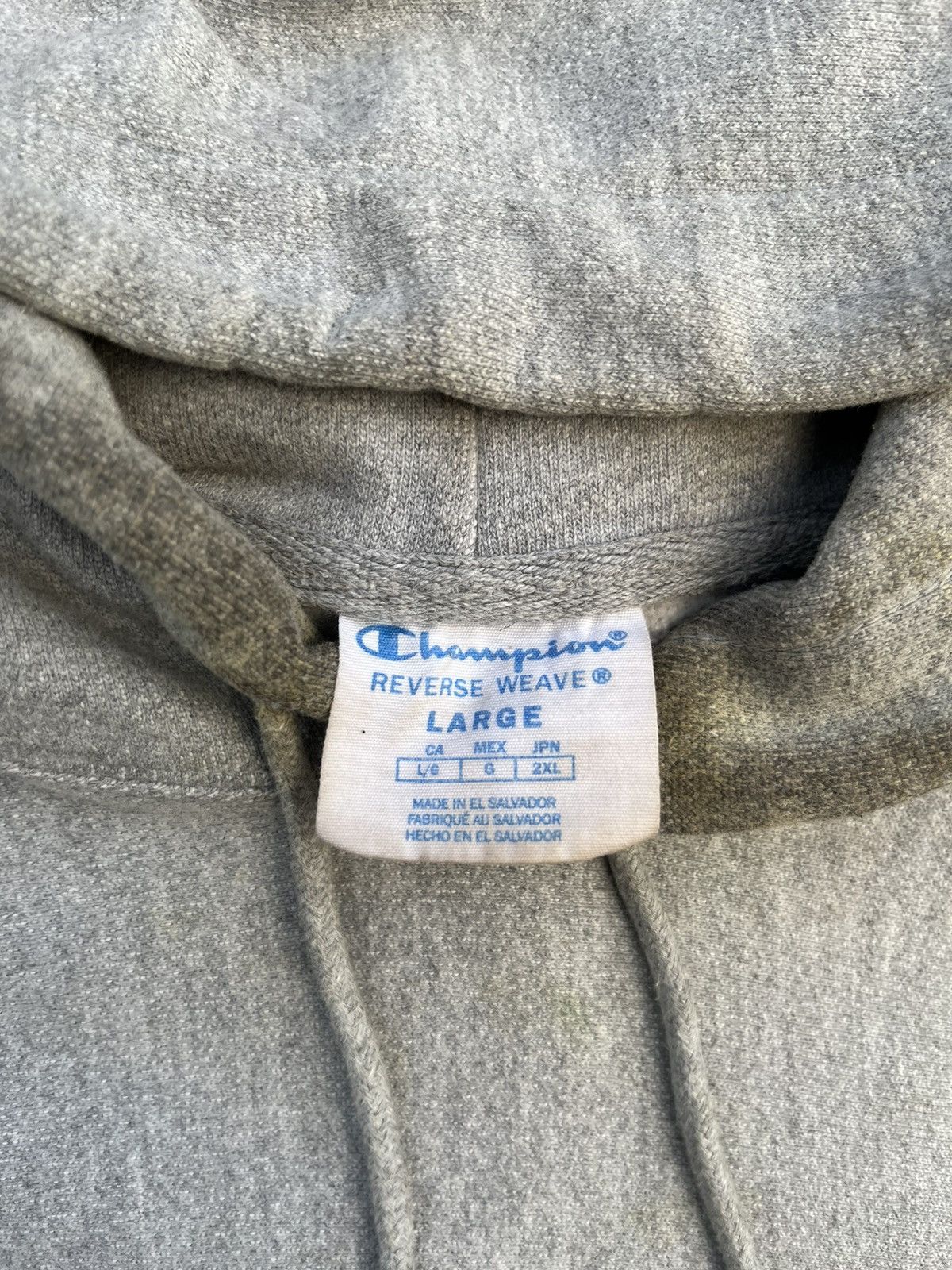 MoMA MoMA Champion Grey Hoodie L Size US L / EU 52-54 / 3 - 3 Thumbnail