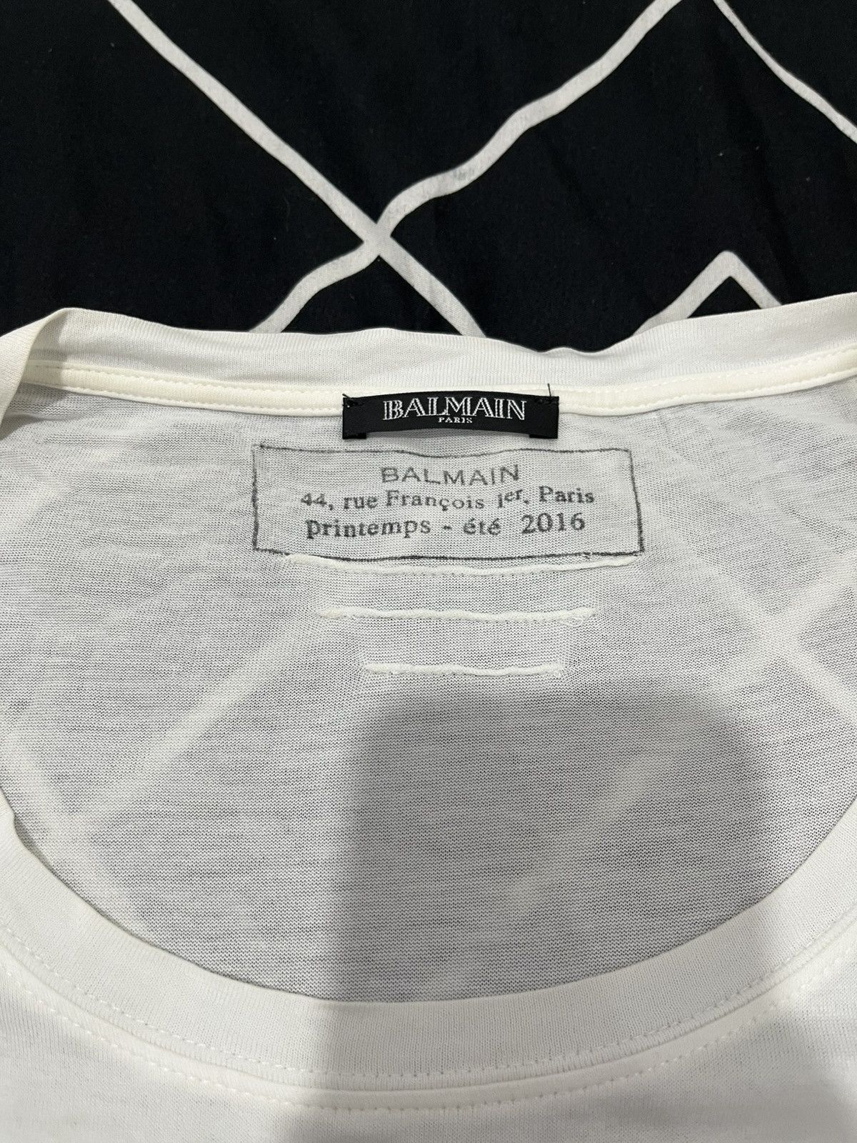 Balmain Balmain decarnin era tee Size US L / EU 52-54 / 3 - 3 Thumbnail