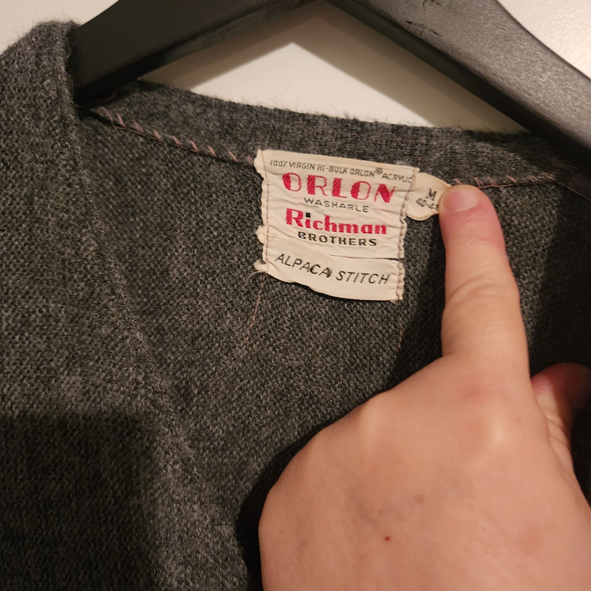 Other Richman Brothers Vintage Mr Roger's Mens Cardigan Sweater Me Size US M / EU 48-50 / 2 - 4 Thumbnail