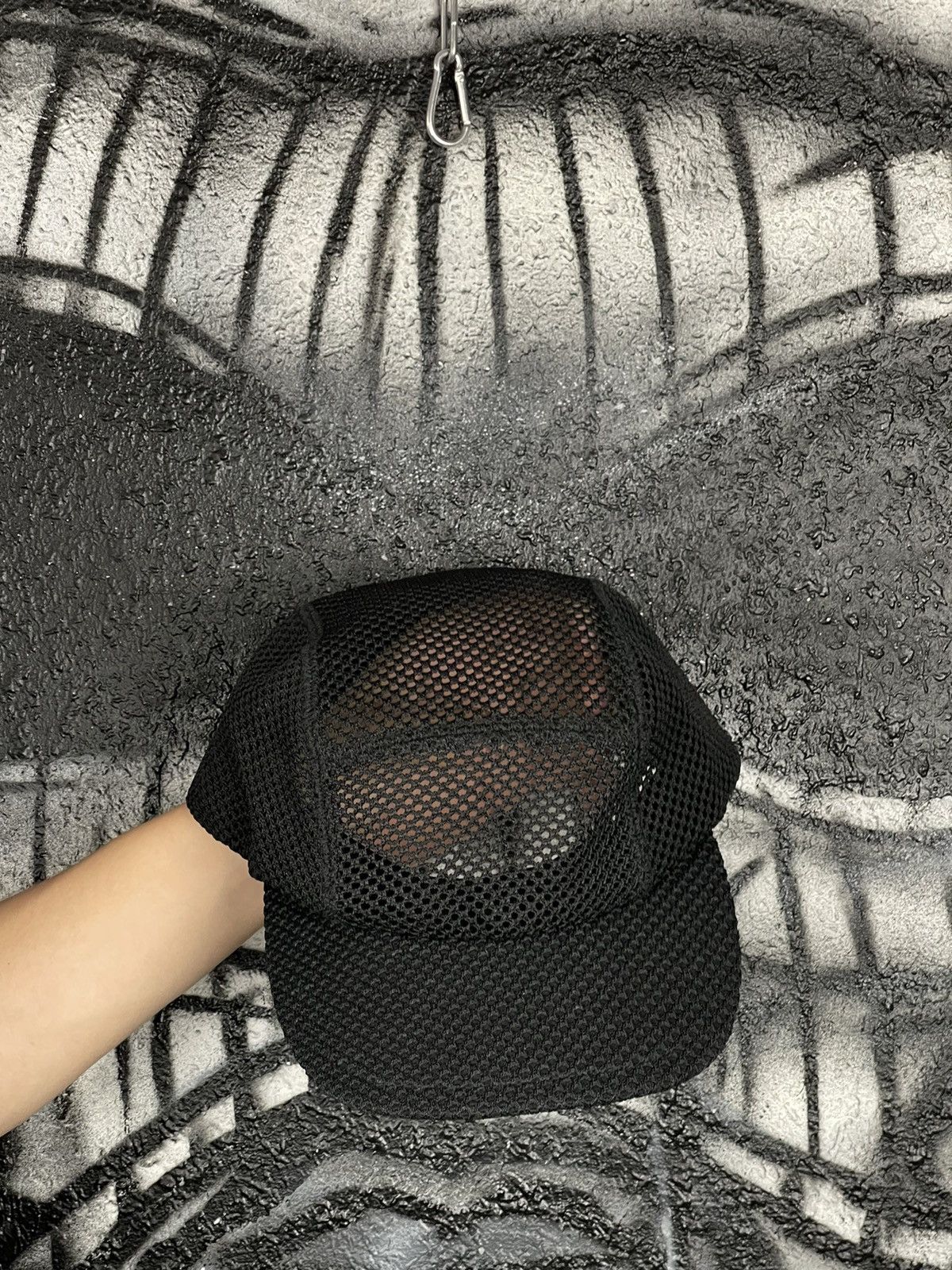 Cos COS Black Mesh 5 Panel Cap Size ONE SIZE - 5 Thumbnail