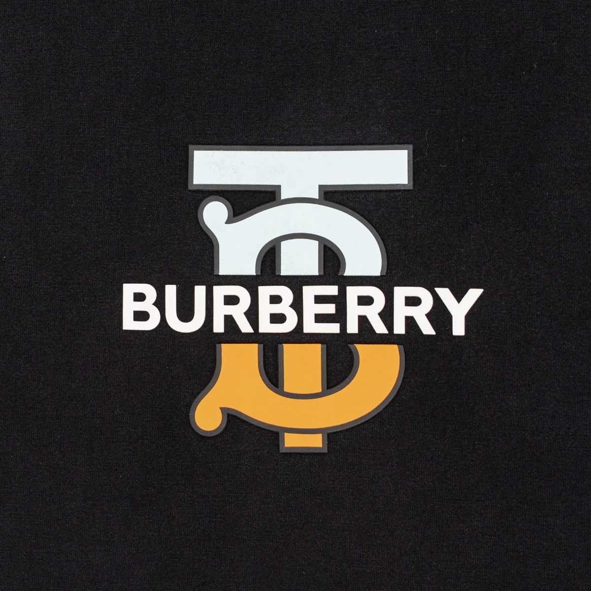 TB Logo Short Sleeve Tee Shirt Black Multi