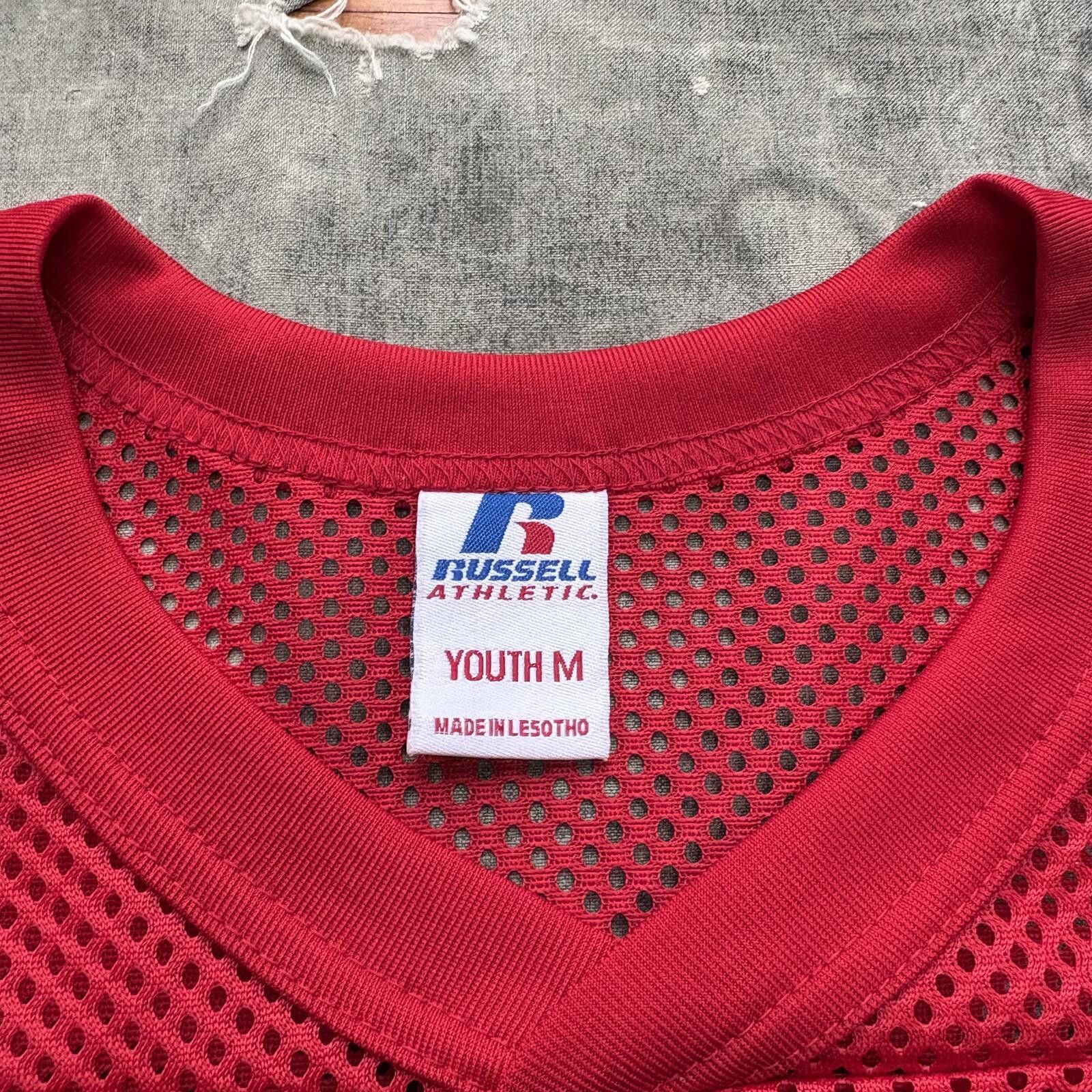 Russell Athletic Vintage Y2K Russell Athletic Mesh Cropped Football Jersey Size S / US 4 / IT 40 - 5 Thumbnail