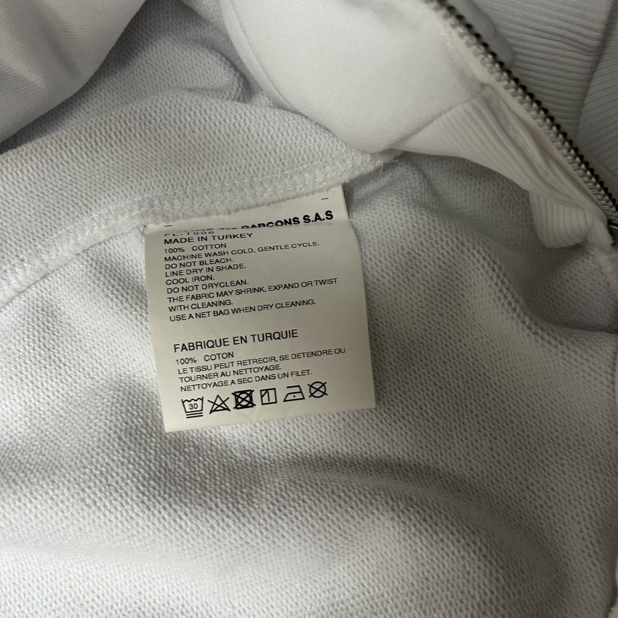 Comme des Garcons SHIRT × Lacoste Comme des garcons shirt x Lacoste white zip up hoodie Size US S / EU 44-46 / 1 - 6 Thumbnail