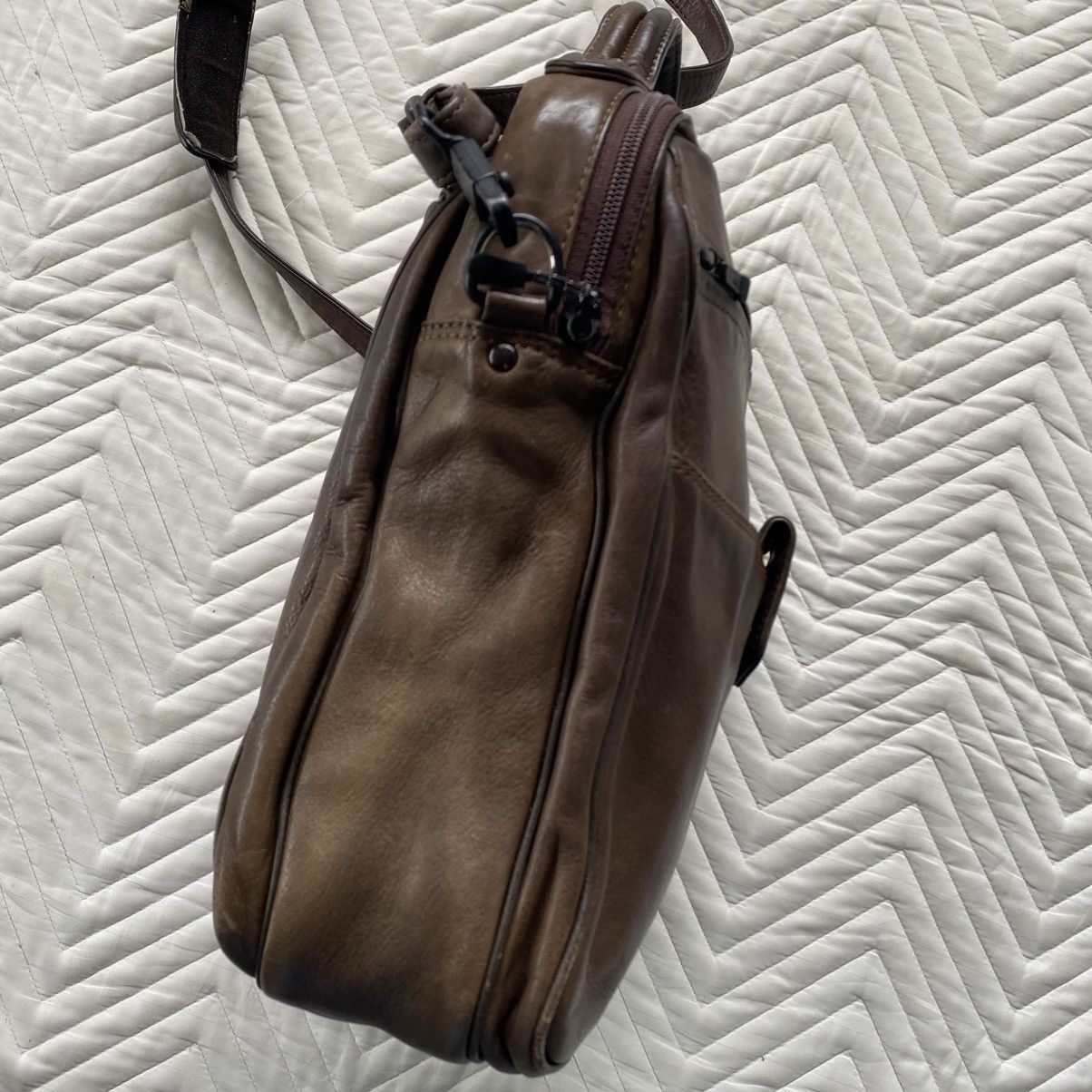 Genuine Leather Genuine Cowhide Leather Sling Bang By Truster Size ONE SIZE - 6 Thumbnail