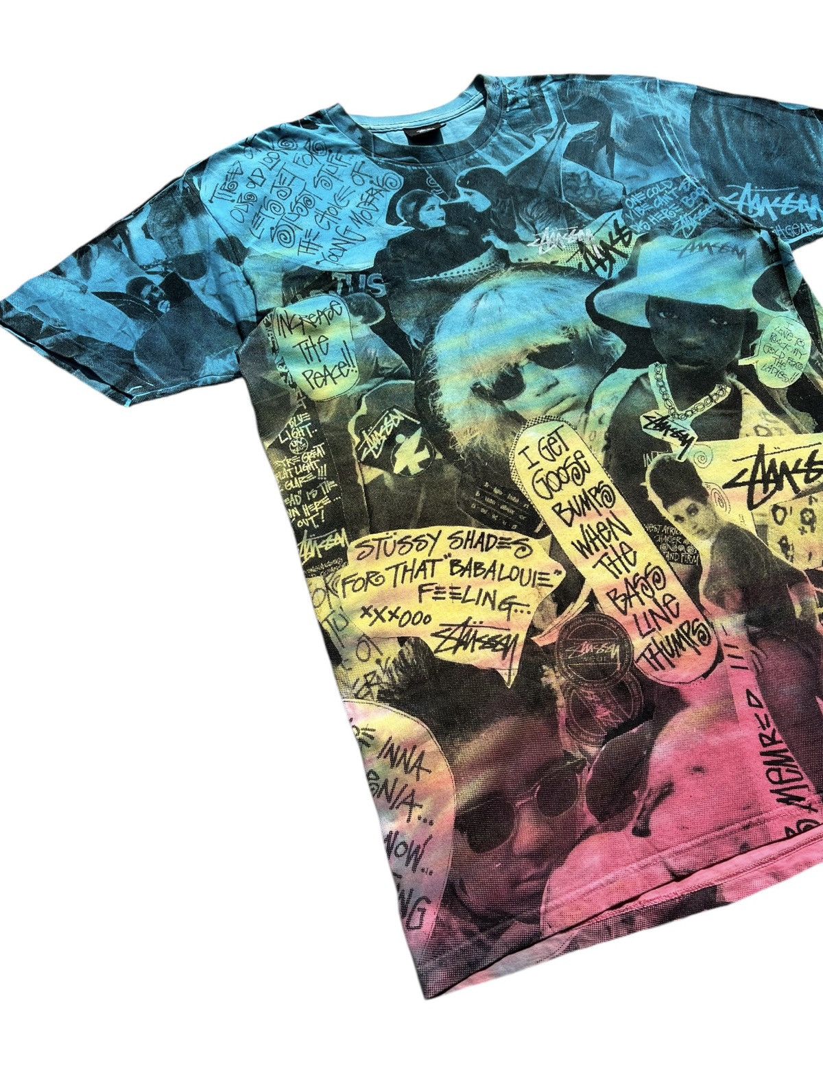Stussy 🔥GRAIL RARE Vintage 90’s Tye Dye Og Stussy All Over Print Size US L / EU 52-54 / 3 - 5 Thumbnail