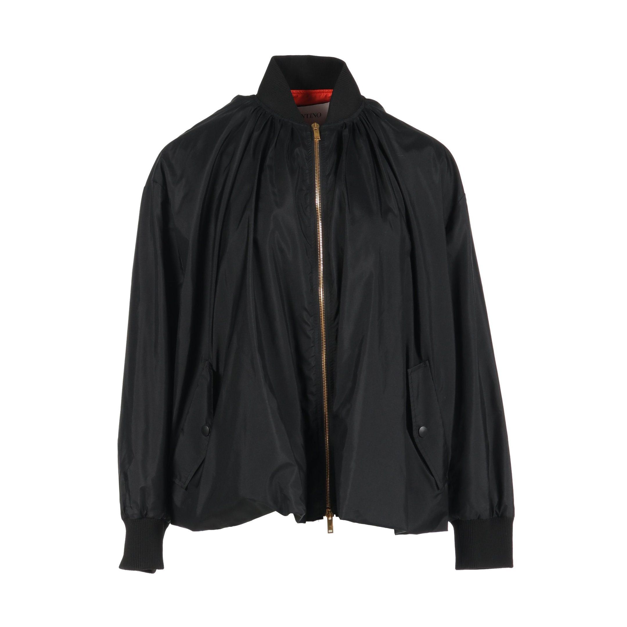 Valentino Valentino Blouson Silk Black Size ONE SIZE - 1 Thumbnail