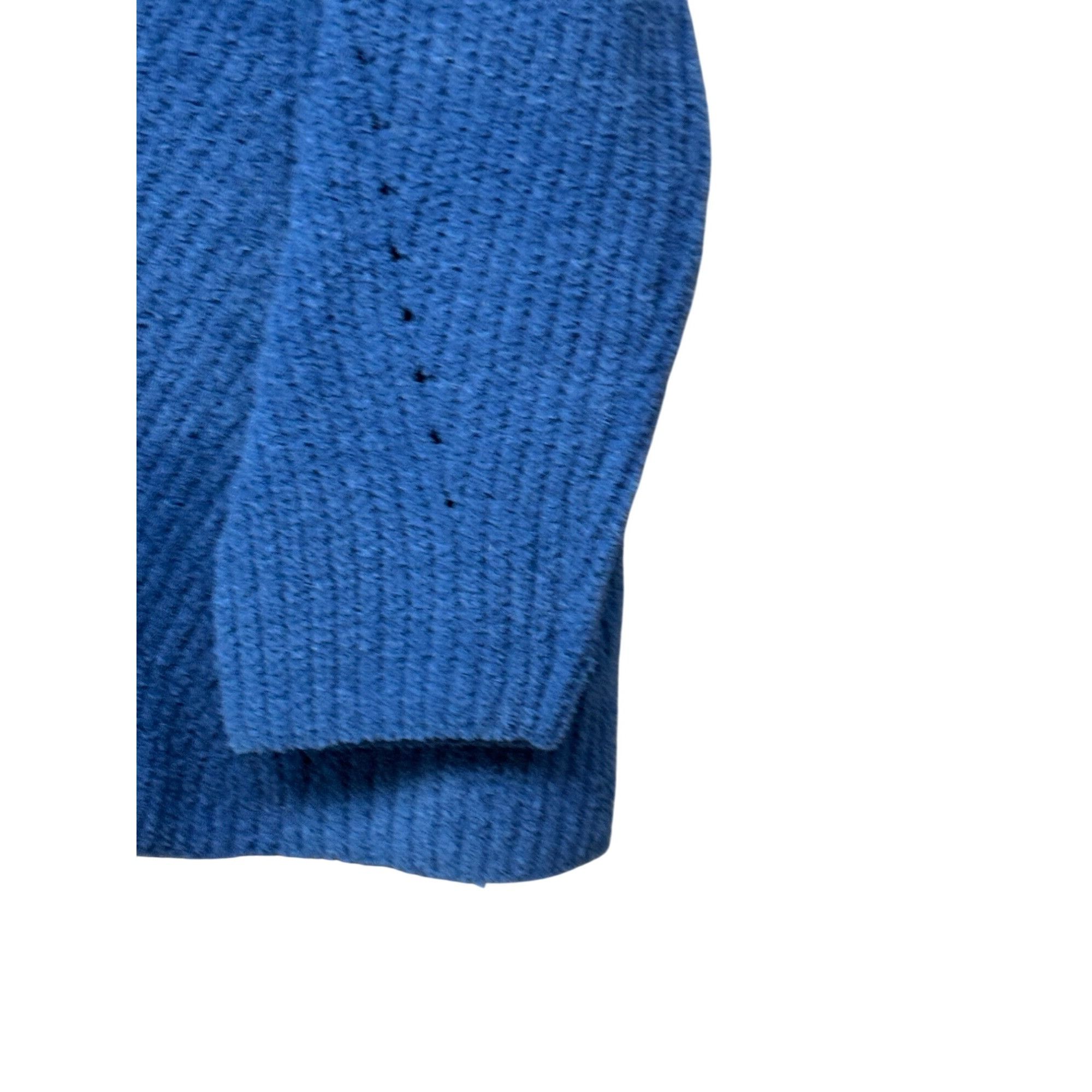 Other Style & Co Cozy Chenille V-Neck Sweater, Ocean Tide (Blue), Size XL / US 12-14 / IT 48-50 - 5 Thumbnail