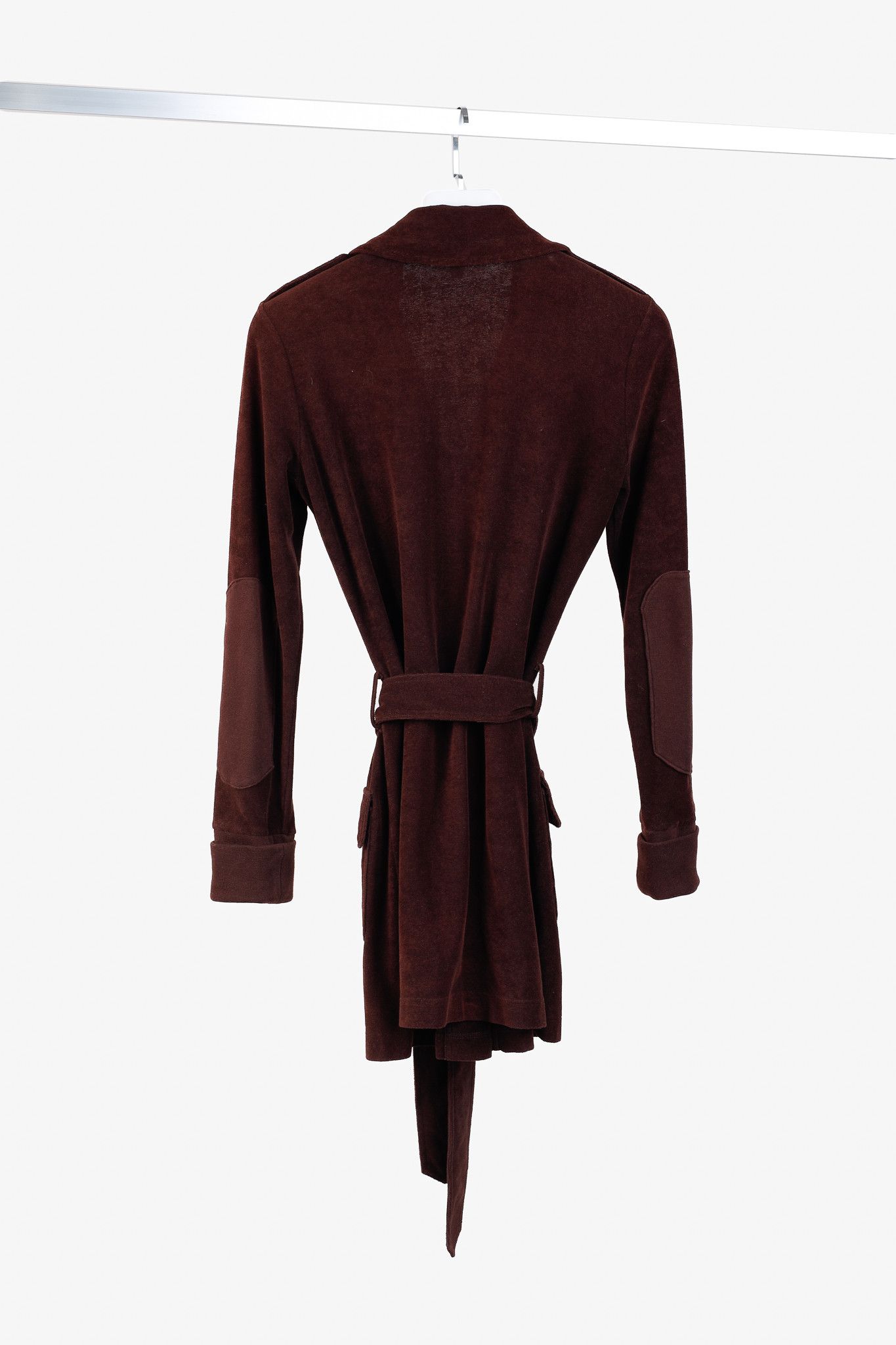Burberry Burberry Chestnut Brown Terrycloth Military Jacket Size S / US 4 / IT 40 - 2 Thumbnail