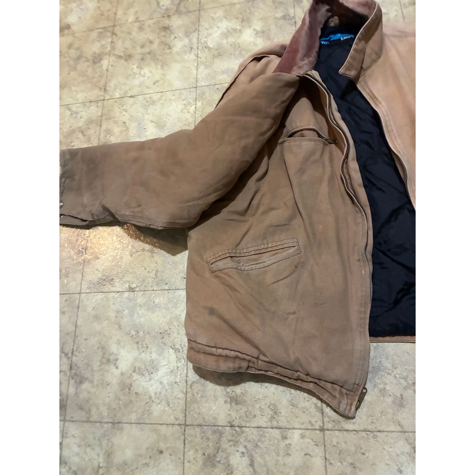 Other Vintage Tri-Mountain Tan Canvas Work Jacket XL Bangladesh Size US XL / EU 56 / 4 - 4 Thumbnail