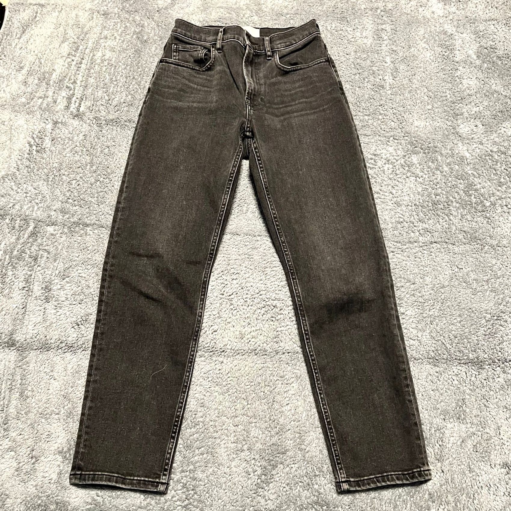 Everlane Everlane Jeans Womens 26 Cheeky Cropped Faded Black Cropped Pants Womens 26 Regular Black Cropped Jeans Size 26" / US 2 / IT 38 - 2 Thumbnail