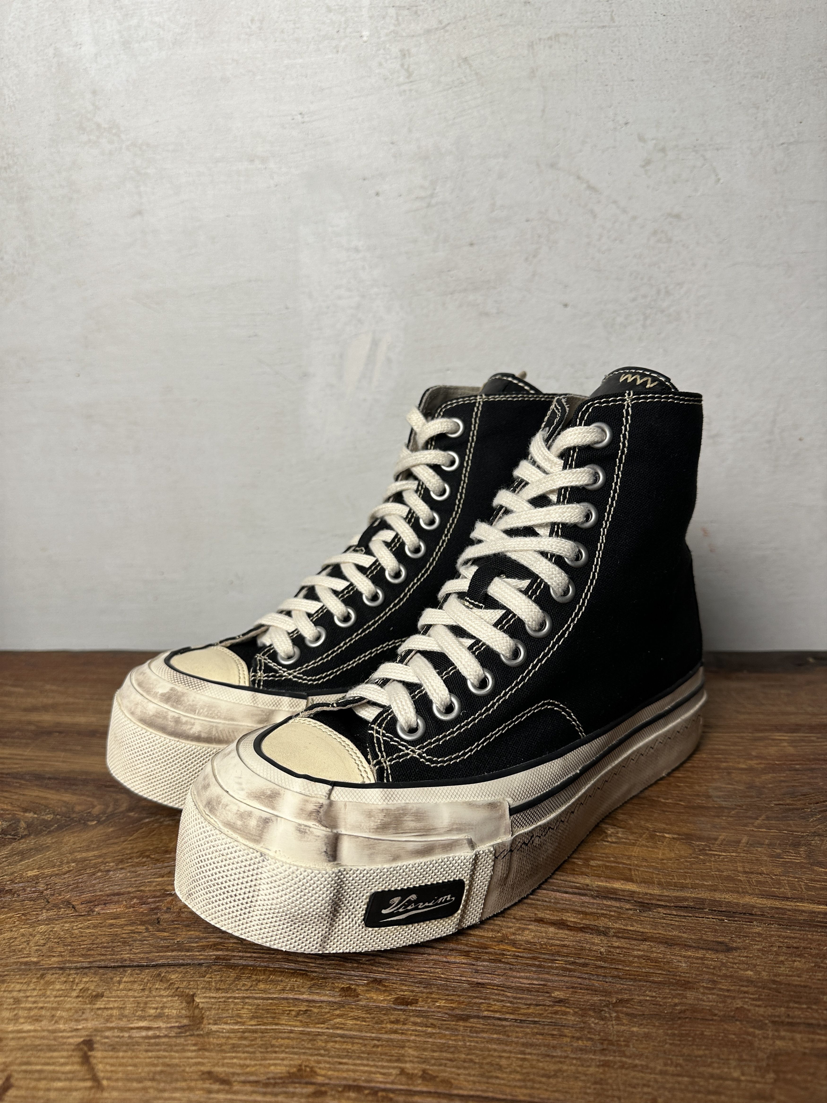 靴 visvim SKAGWAY HI G. PATTEN BLACK US9.5 visvim SKAGWAY HI G. PATTEN BLACK US9.5