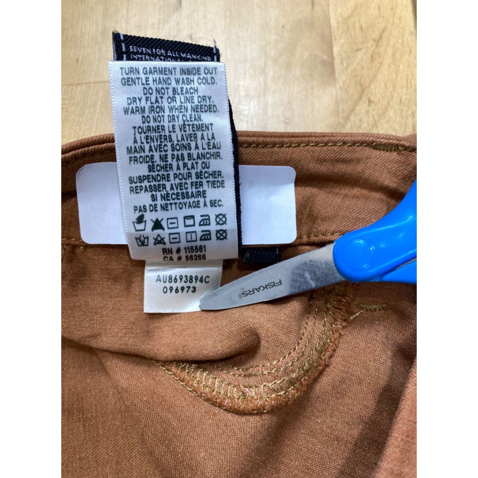 7 For All Mankind **7 for All Mankind Skinny Jeans Women's 28 Brown Orange** User: 7 for All Mankind Skinny Jeans Women's Size 28 Brown Orange Size 28" / US 6 / IT 42 - 5 Thumbnail