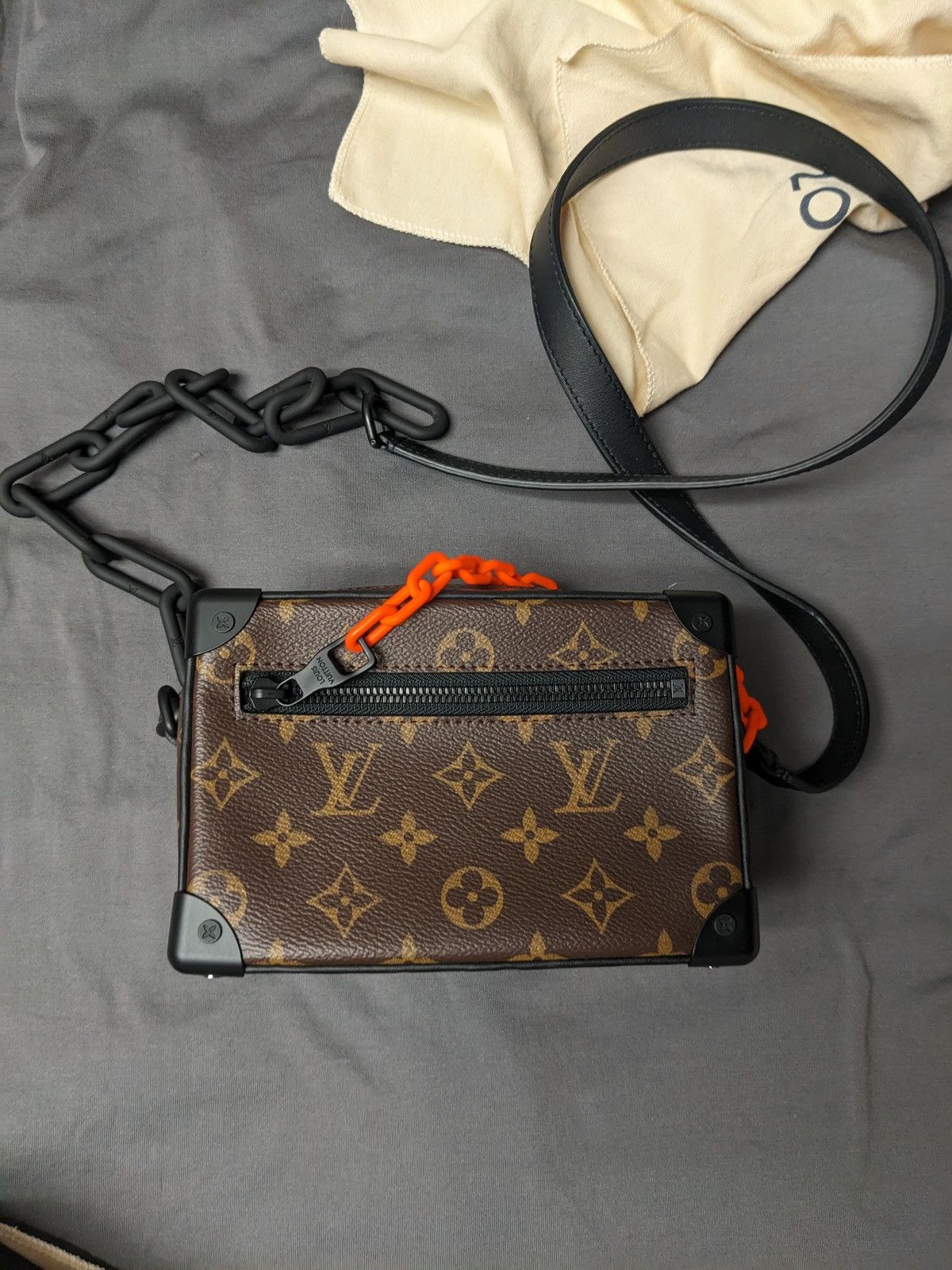 Louis Vuitton LOUIS VUITTON MONOGRAM MINI SOFT TRUNK HAND BAG VIRGIL ABLOH Size ONE SIZE - 4 Thumbnail