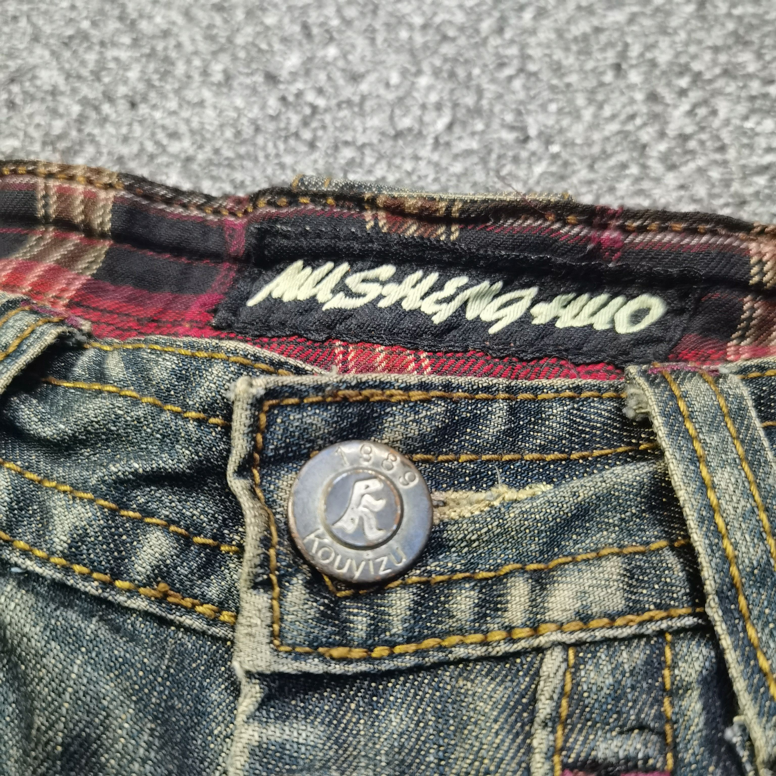 Seditionaries 🇯🇵🔥🔥 90s Seditionaries Distressed Kouyizu Denim Size US 31 - 8 Thumbnail