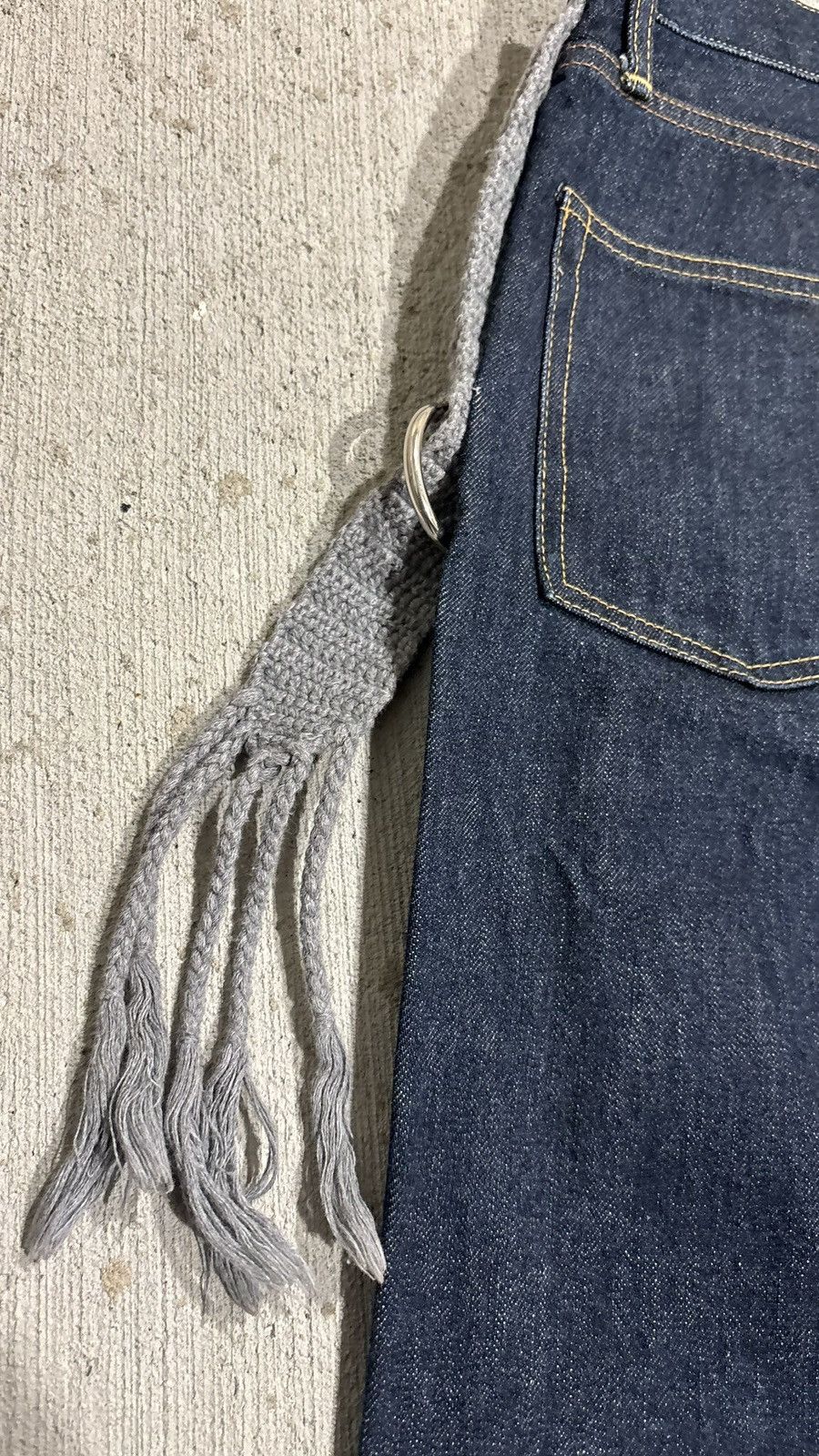 Jun Takahashi × Undercover Undercover SS2008 Summer Madness Tassels Denim Size US 32 / EU 48 - 12 Thumbnail