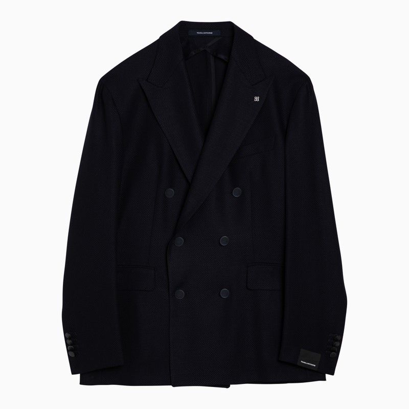 Tagliatore single-breasted wool suit - Blue