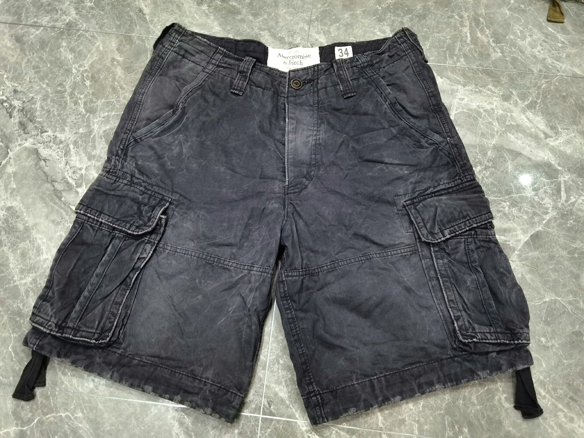Other Distressed Washed Cargo Shorts W34 Size US 34 / EU 50 - 1 Thumbnail