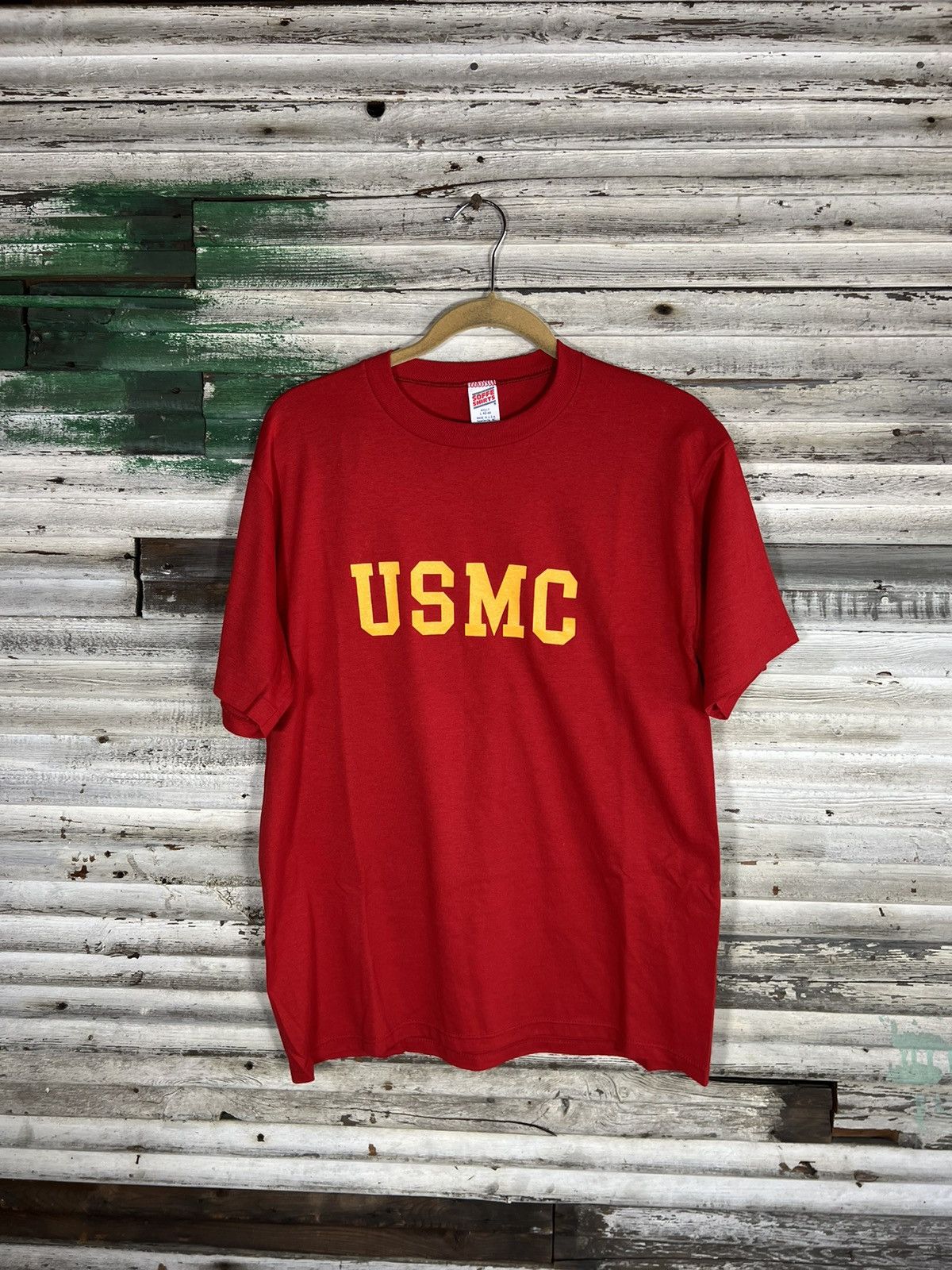 Vintage Vintage 80s Marines Shirt Size US L / EU 52-54 / 3 - 1 Thumbnail
