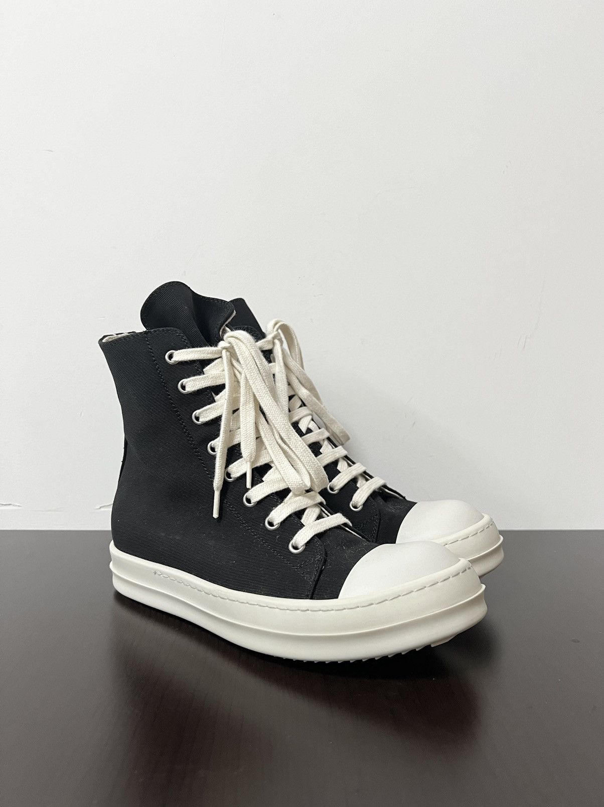 Rick Owens Drkshdw Rick owens ramones high top sneakers sz36.5 Size US 6.5 / IT 36.5 - 5 Thumbnail