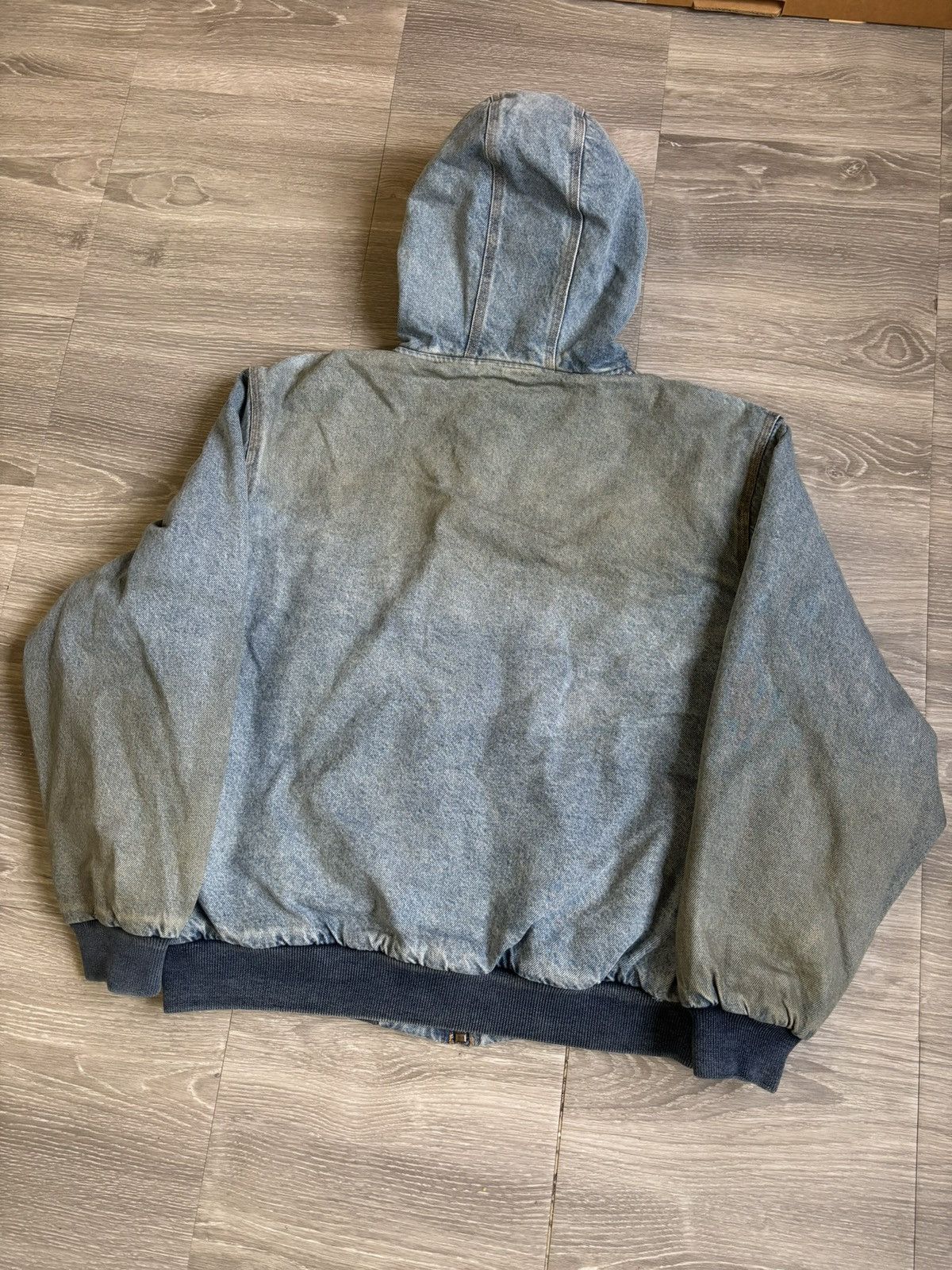 Supreme Supreme Reflective Arc Hooded Work Jacket Black FW25 Size US S / EU 44-46 / 1 - 9 Thumbnail