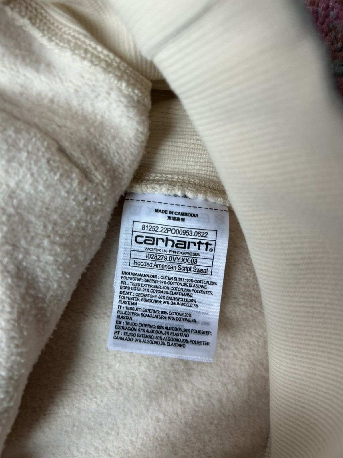 Carhartt Wip Carhartt Wip American Script Hoodie Size US M / EU 48-50 / 2 - 2 Thumbnail