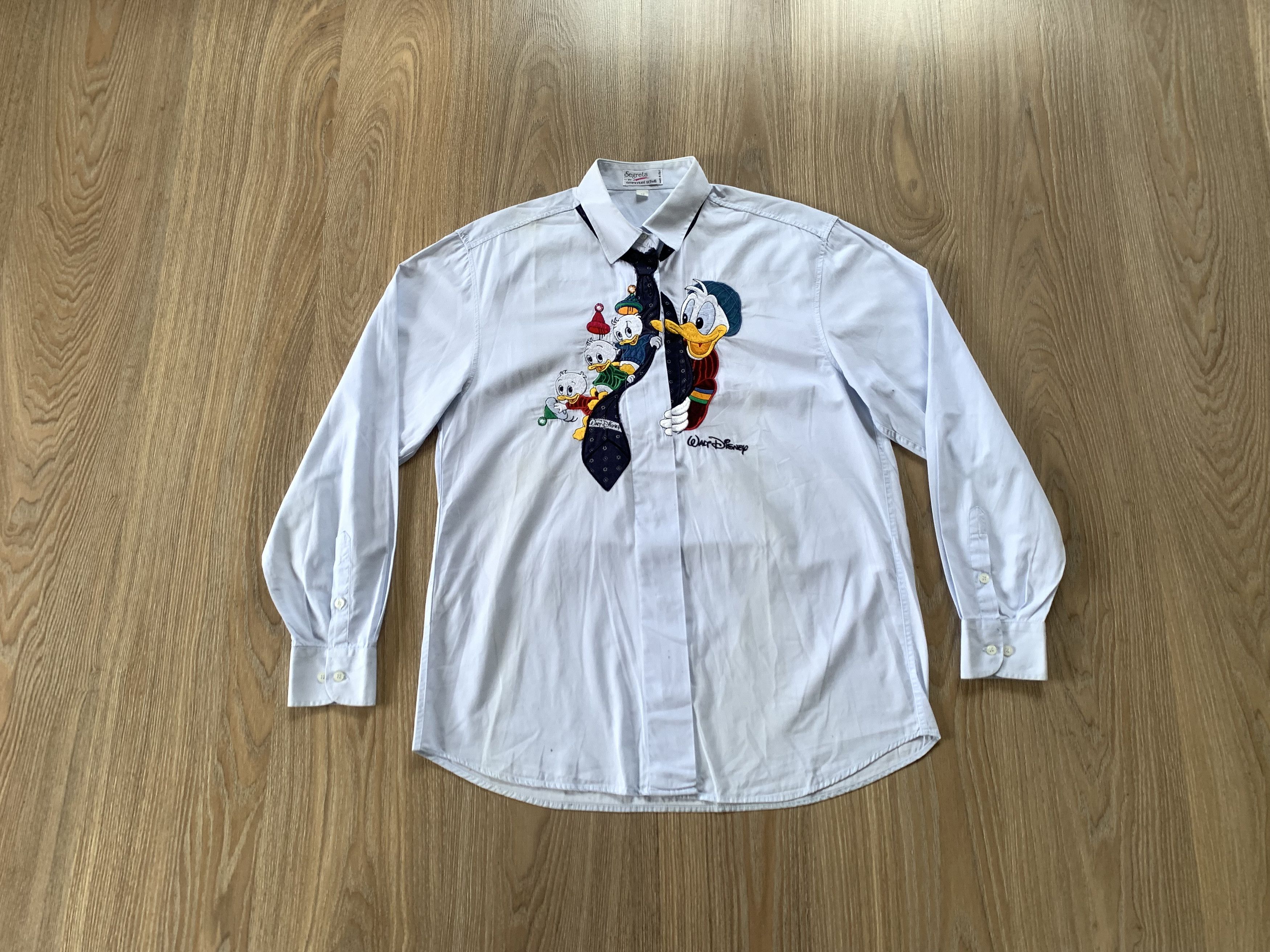 Disney Segreta By Schivili Disney Donald Duck Printed Button Up Size US L / EU 52-54 / 3 - 1 Thumbnail
