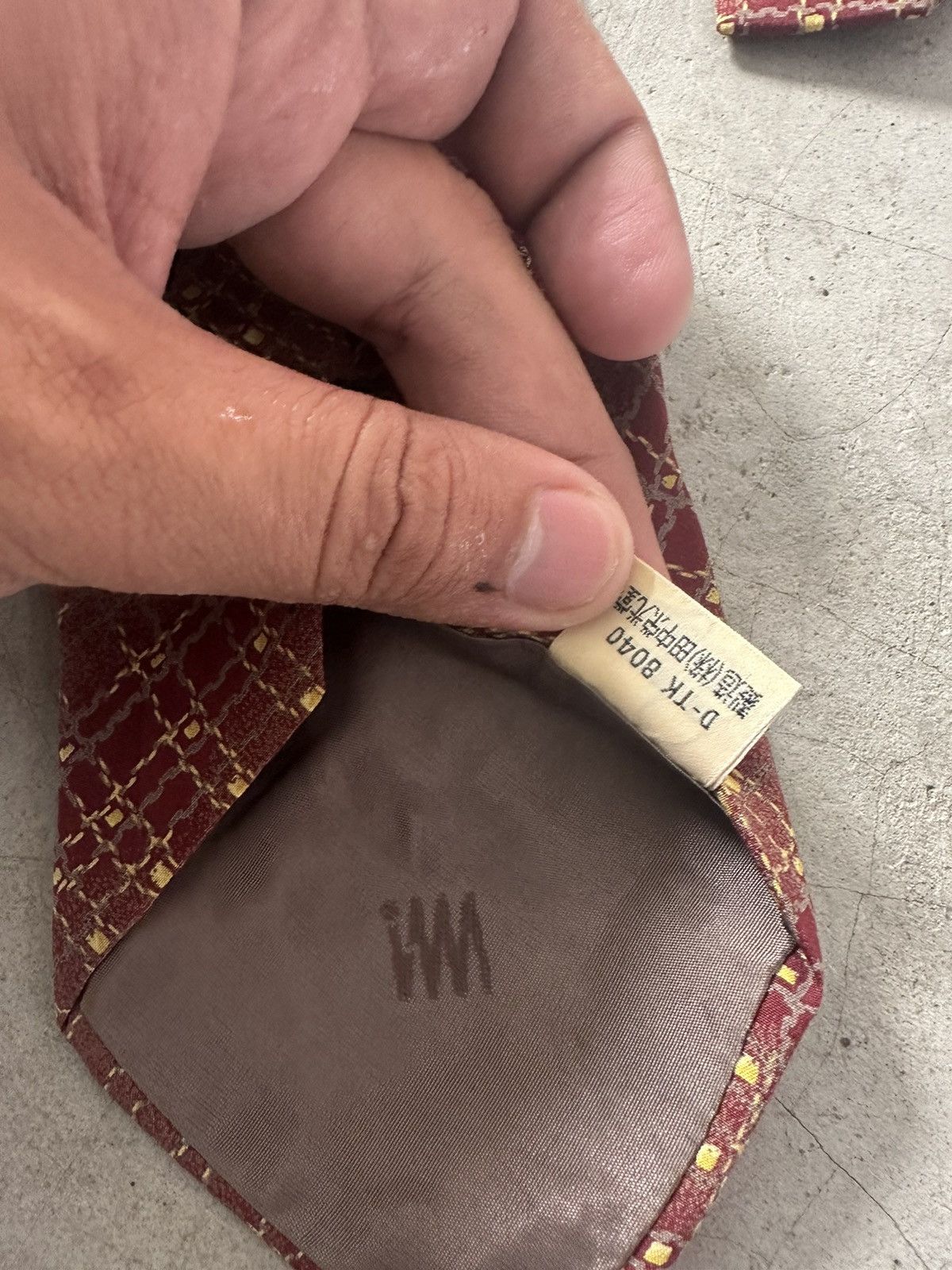 Issey Miyake × Japanese Brand × Vintage Tie Issey Miyake product Size ONE SIZE - 5 Thumbnail