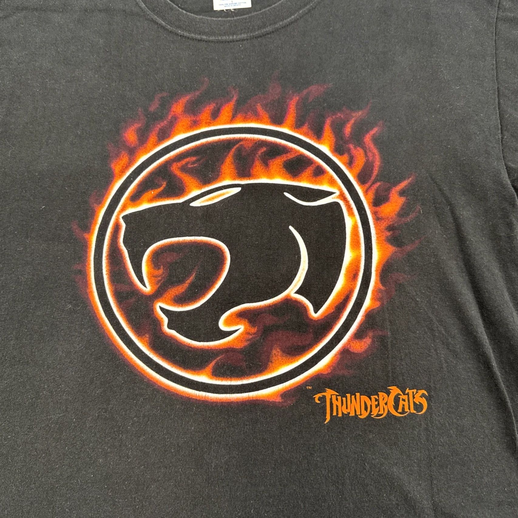 Vintage VINTAGE Thundercats Cartoon Promo TV Show Graphic T-Shirt Mens Size L Black Size US L / EU 52-54 / 3 - 2 Thumbnail