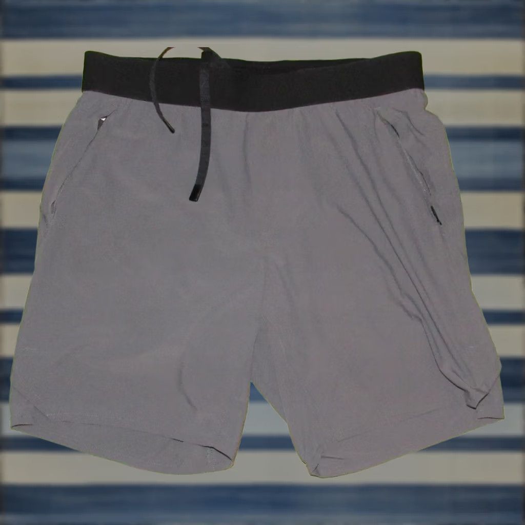 Ten Thousand TEN THOUSAND Grey 7" Lined Tactical Shorts Small Size US 29 - 1 Thumbnail