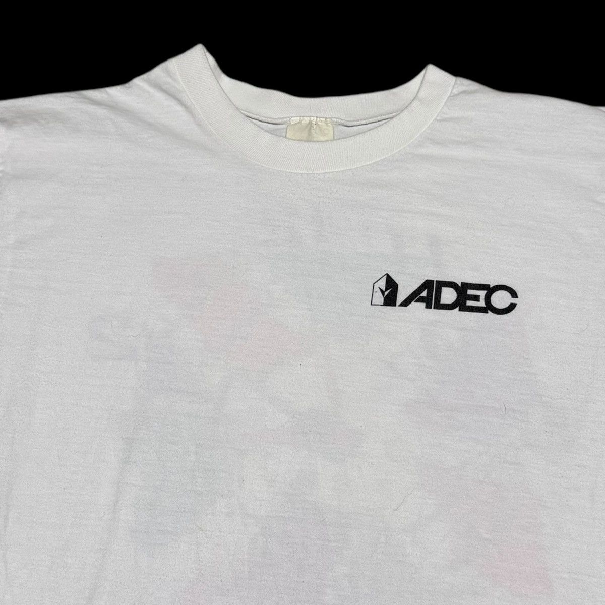 Vintage Vintage 90s ADEC Watch Promo White Logo Shirt Adult Large Size US L / EU 52-54 / 3 - 4 Thumbnail